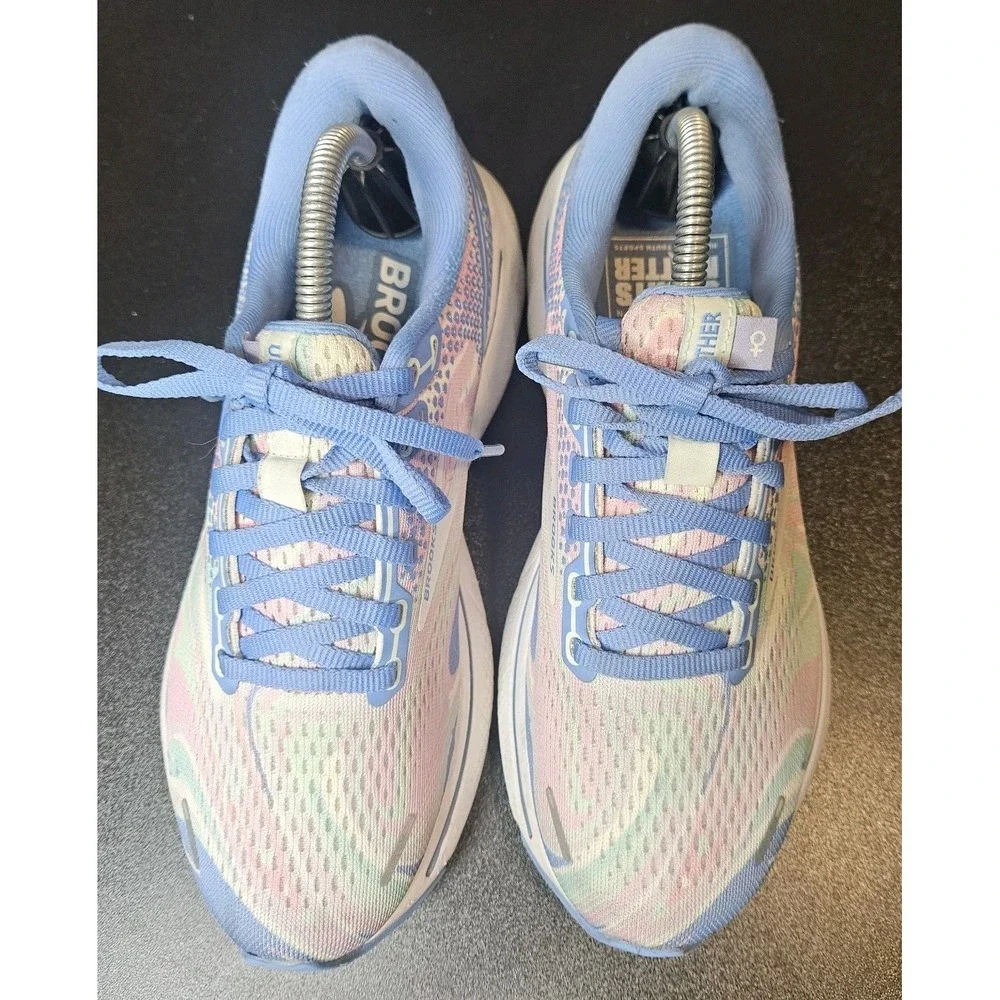 Brooks Womens Ghost 14 Sneakers Size 6.5 Unity Together Dick's Collab - Picture 3 of 10